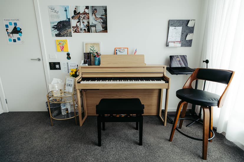 Daniel Badelita Music Studio teaching photo